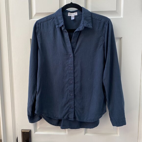 Bella Dahl 100% Tencel Button Down Blouse - Picture 2 of 5